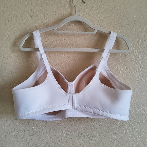 Vanity Fair 71500 Wireless Full Coverage Bra Size 42C White New - Picture 5 of 8